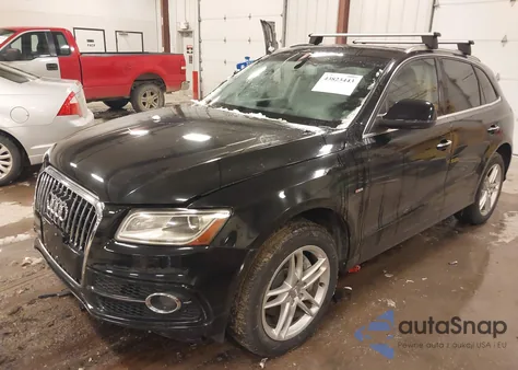 2015 Audi Q5 3.0T Premium Plus from USA, damaged, VIN WA1DGAFP9FA046852